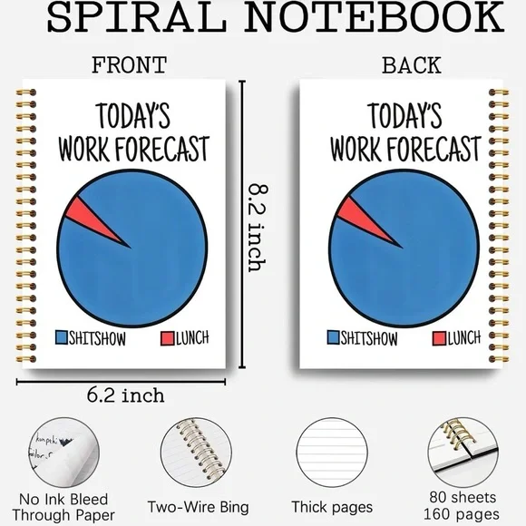 Work Forecast Notebook NEW - Picture 2 of 2
